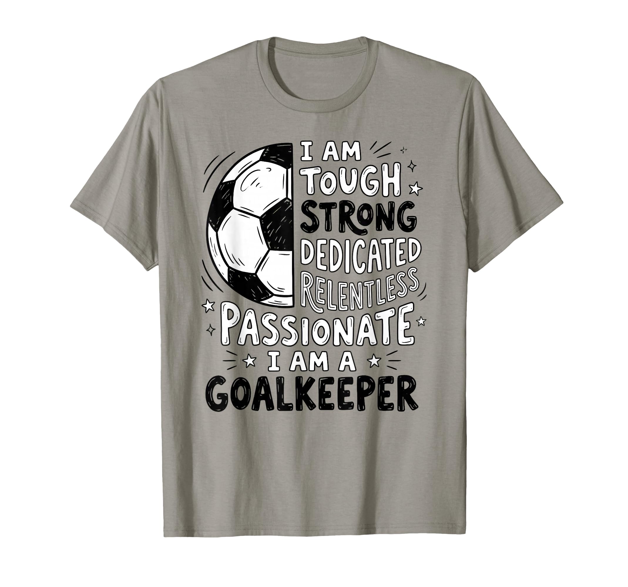 Ich Bin Ein Goalkeeper Football Soccer T-Shirt - Custom Art Print Unisex