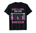 Just Who Loves Soccer Game And T-Shirt - Unique Graphic Unisex