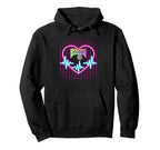 Soccer Heartbeat Football Oldschool Hoodie - Casual Everyday Wear Unisex