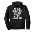 Ice Hockey Goalie Dad Funny Ice Hoodie - Fun Novelty Design for Adults