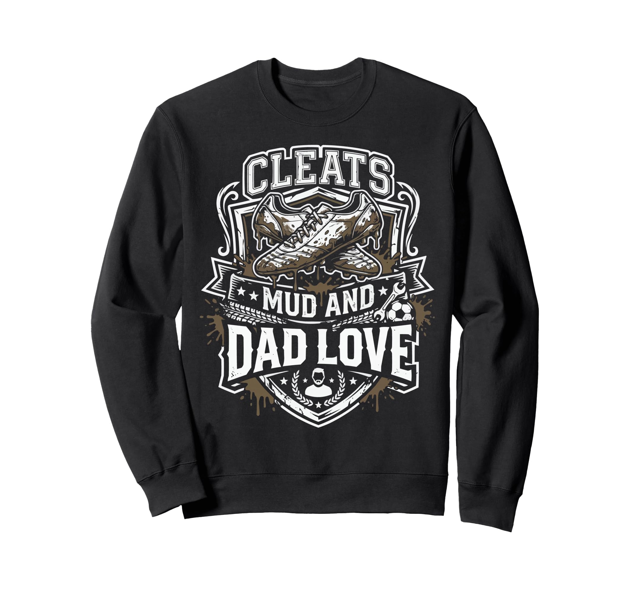 Soccer Player Soccer Dad Kick Sport Sweatshirt - Fun Novelty Design Unisex