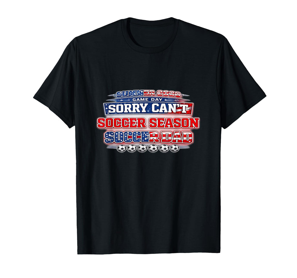 Summer 2026 Soccer Match Day Game T-Shirt - Aesthetic Graphic Men Women