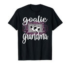 Soccer Goalie Grandma Soccer T-Shirt - Fun Novelty Design for Adults