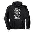 Little Cousin Hockey Goalie Cousin Hoodie - Fun Novelty Design Unisex