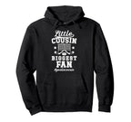 Little Cousin Hockey Goalie Cousin Hoodie - Fun Novelty Design Unisex