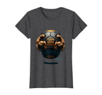 Team Mom Strong Soccer Mom T-Shirt - Minimalist Print Men Women