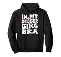 My Soccer Era Groovy Soccer Soccer Hoodie - Graphic Print for Adults