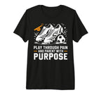 Soccer Player Soccer Dad Kick Sport T-Shirt - Graphic Print for Adults
