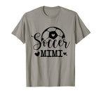 Soccer Mimi Funny Sports Soccer T-Shirt - Fun Novelty Design Men Women