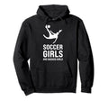 Soccer Are Badass Soccer Game Hoodie - Aesthetic Graphic Unisex