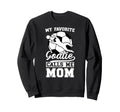 Proud Soccer Keeper Mom Soccer Goalie Sweatshirt - Novelty Apparel Unisex