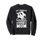 Proud Soccer Keeper Mom Soccer Goalie Sweatshirt - Novelty Apparel Unisex