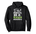 She Dances He Kicks Mom Both Dance Hoodie - Streetwear Style for Adults