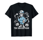 Soccer Mom Skeletton Halloween Soccer Mama T-Shirt - Trendy Graphic Unisex