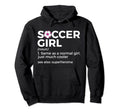 Soccer Definition Hoodie - Fun Novelty Design for Adults