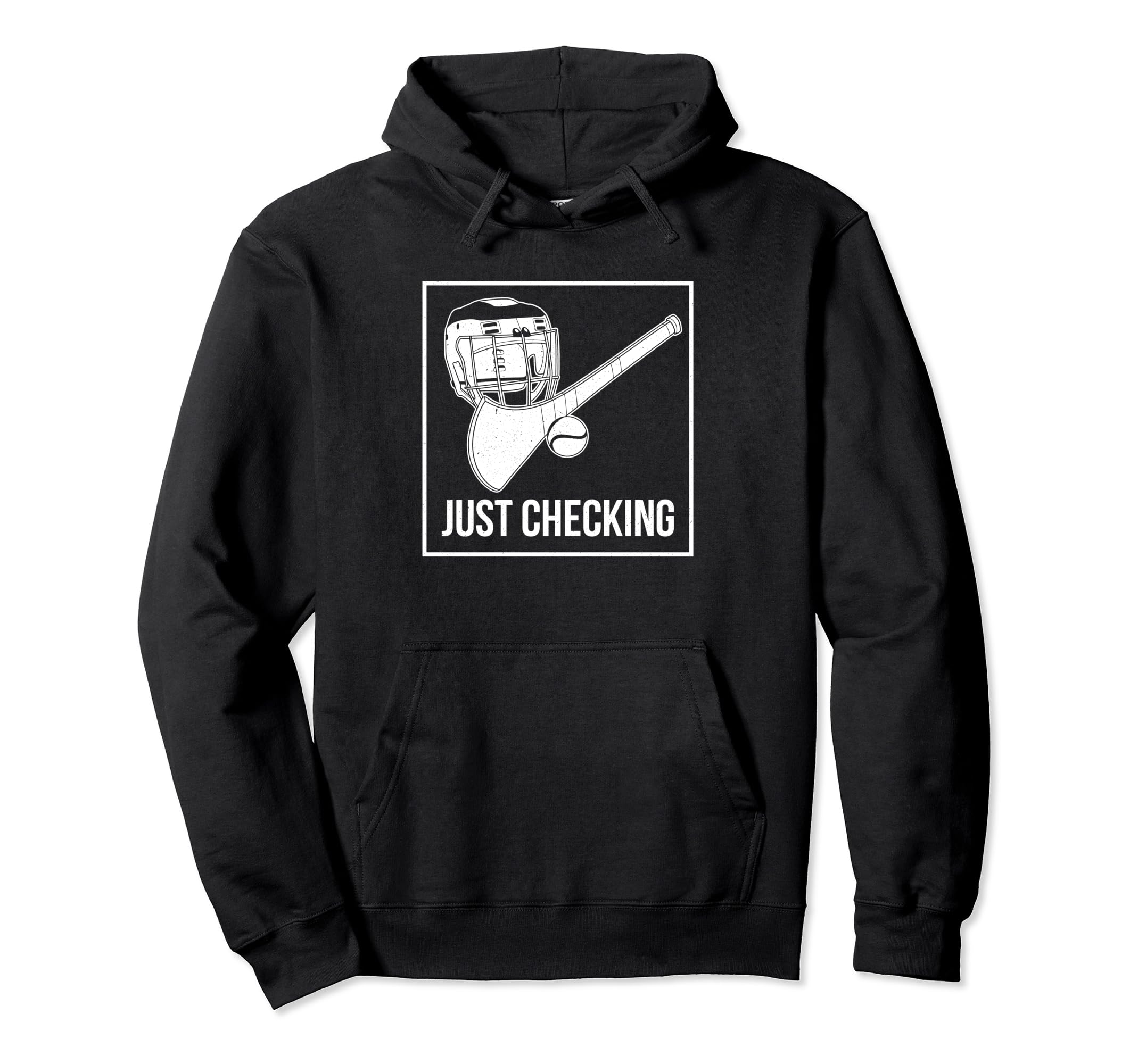 Hurling Helmet Athletic Goalkeeper Hoodie - Unique Graphic for Adults