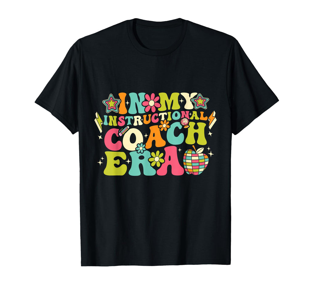 My Instructional Coach Era Groovy T-Shirt - Aesthetic Graphic Men Women