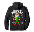 They Call Me Cat Soccer Player Funny Goalie Hoodie - Graphic Print Unisex