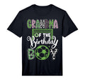 Grandma Birthday Soccer Player T-Shirt - Streetwear Style Men Women