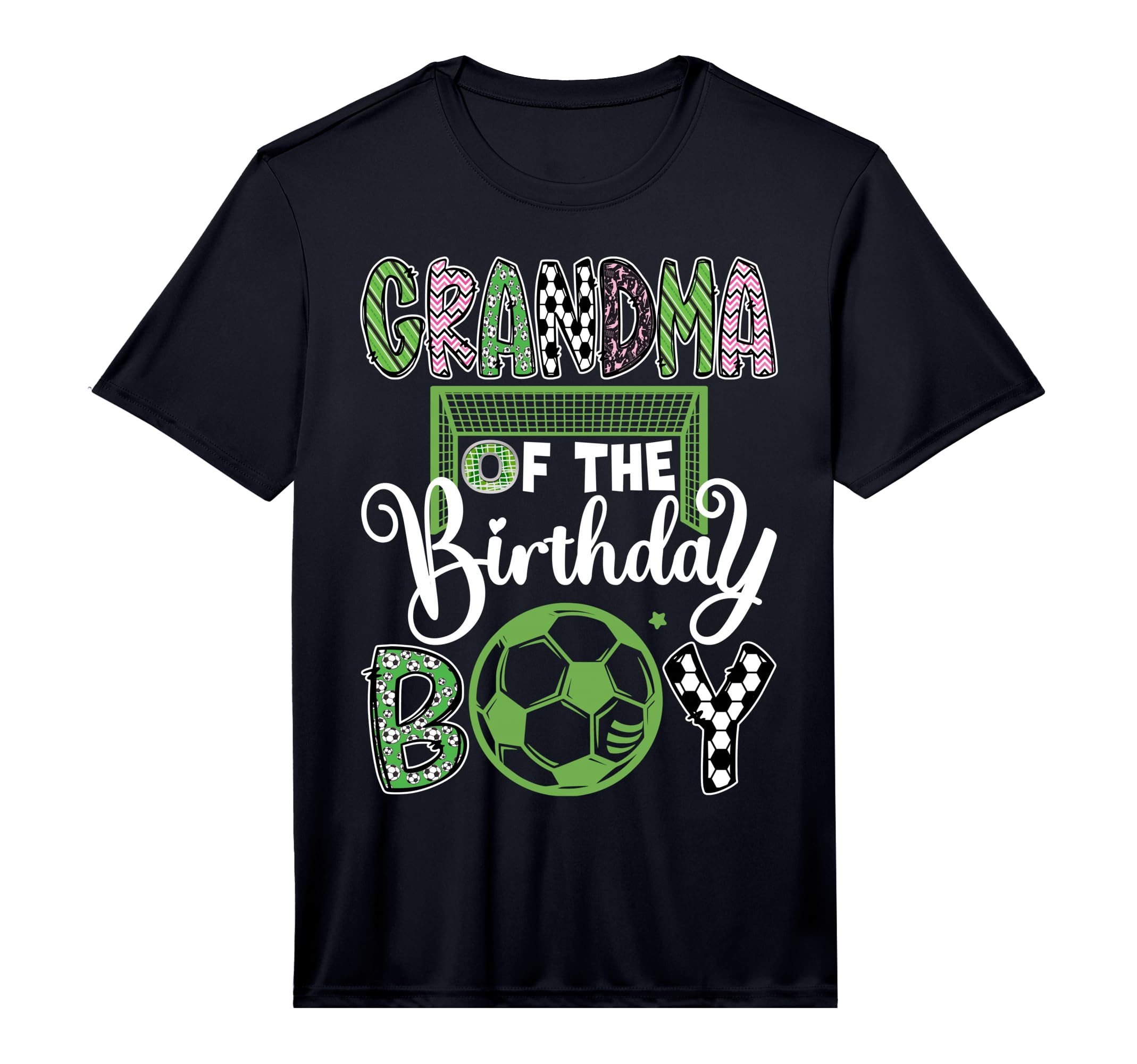 Grandma Birthday Soccer Player T-Shirt - Streetwear Style Men Women