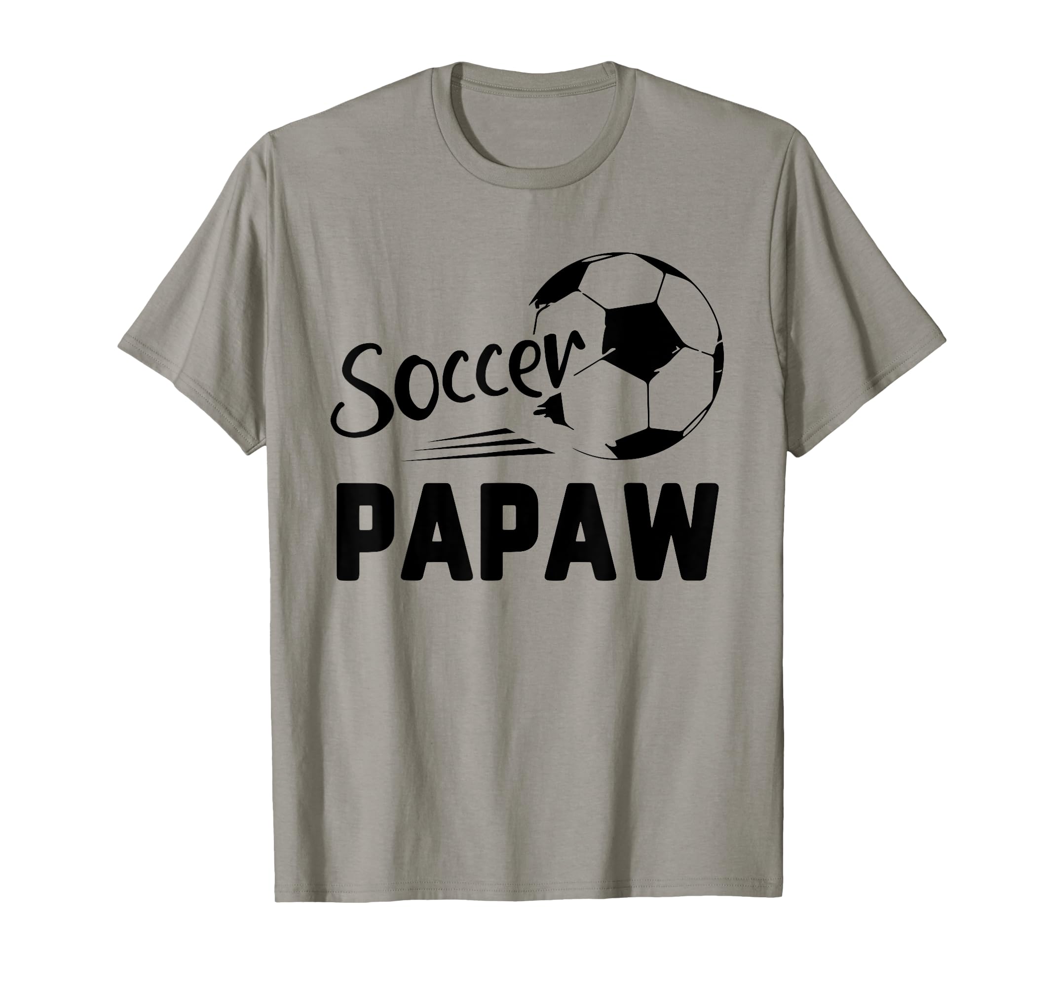 Soccer Papaw Love Soccer Player T-Shirt - Aesthetic Graphic for Adults