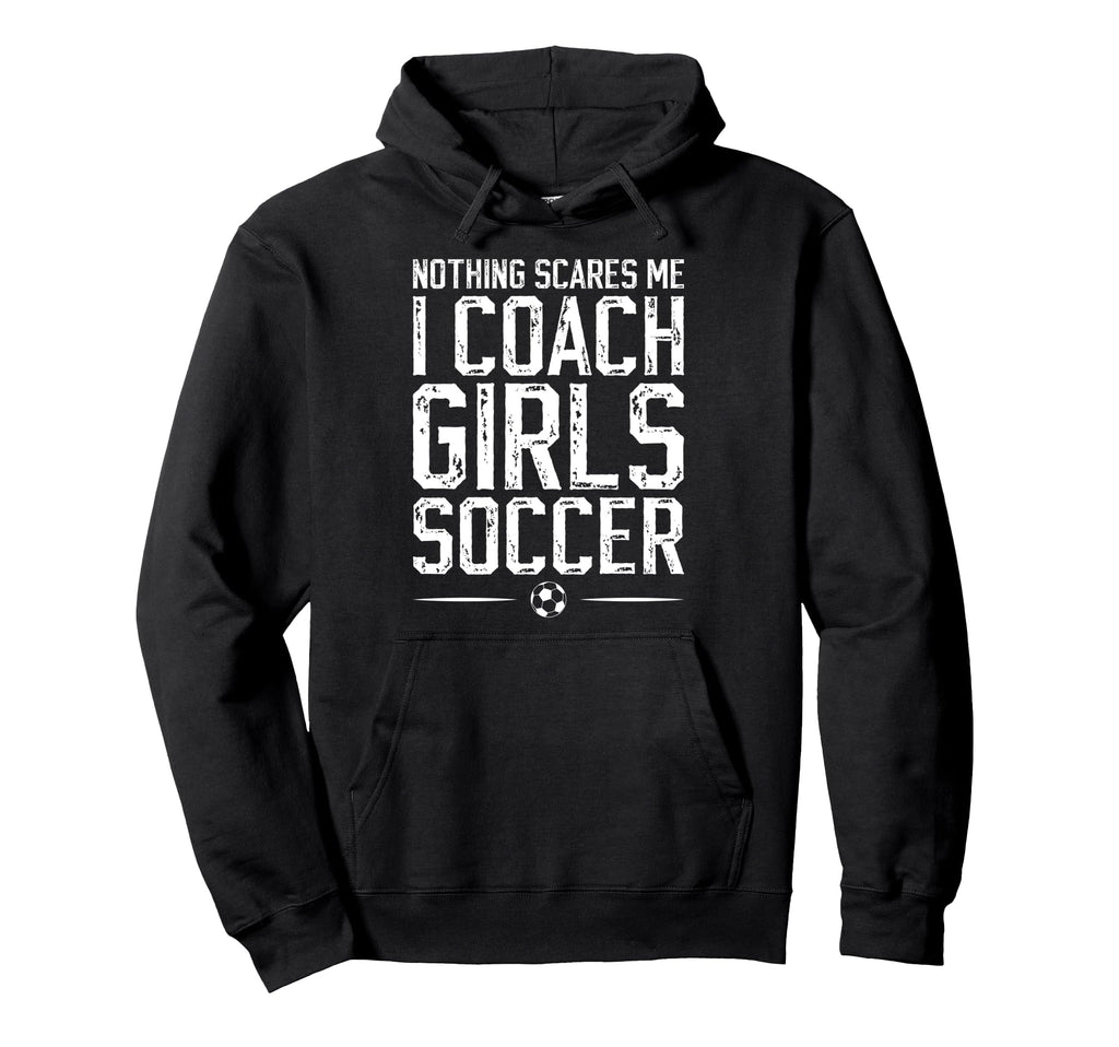 I Coach Soccer Coach Soccer Coaching Hoodie - Graphic Print for Adults