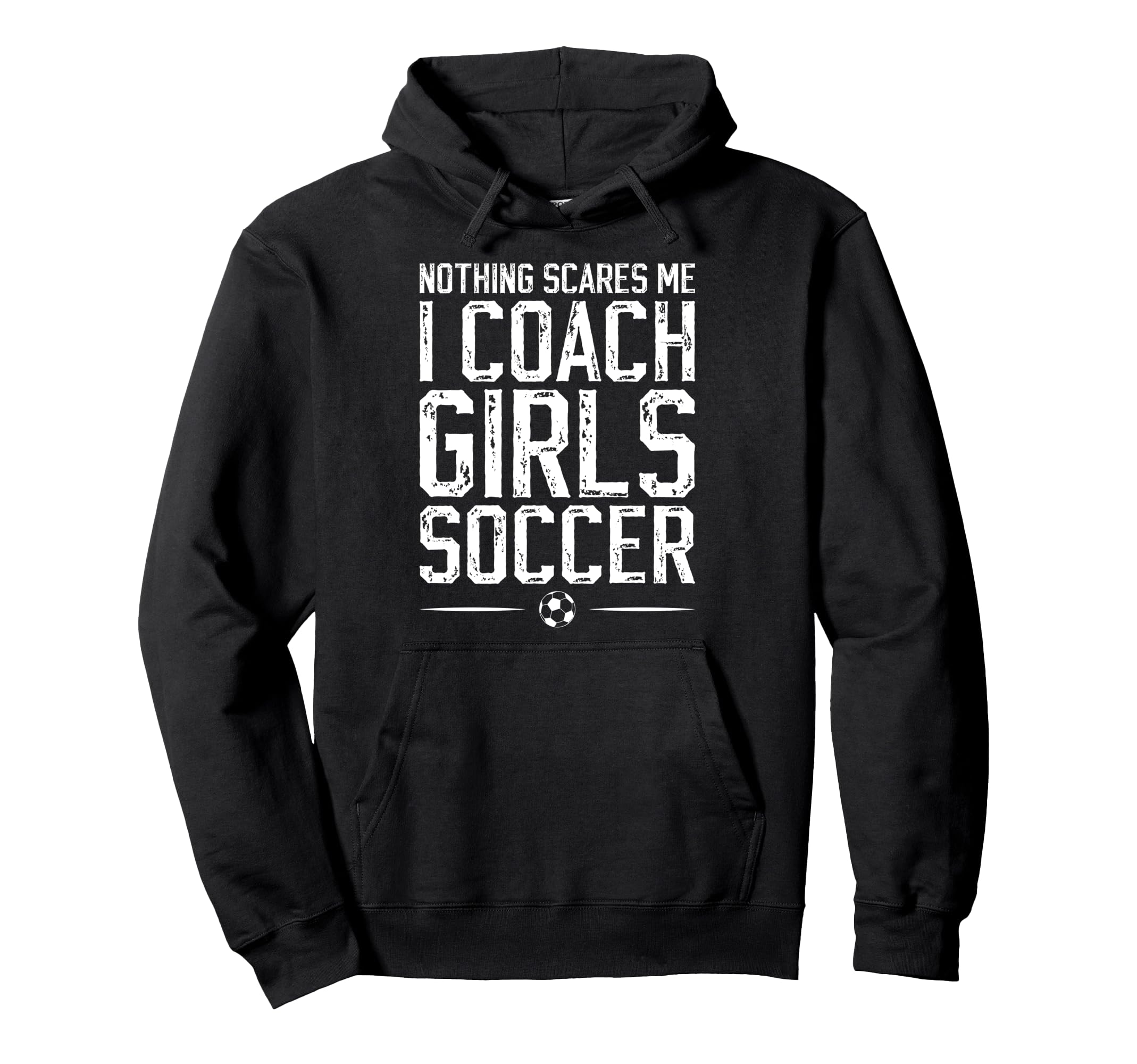 I Coach Soccer Coach Soccer Coaching Hoodie - Graphic Print for Adults