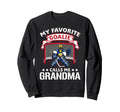 My Favorite Goalie Calls Me Sweatshirt - Custom Art Print Men Women