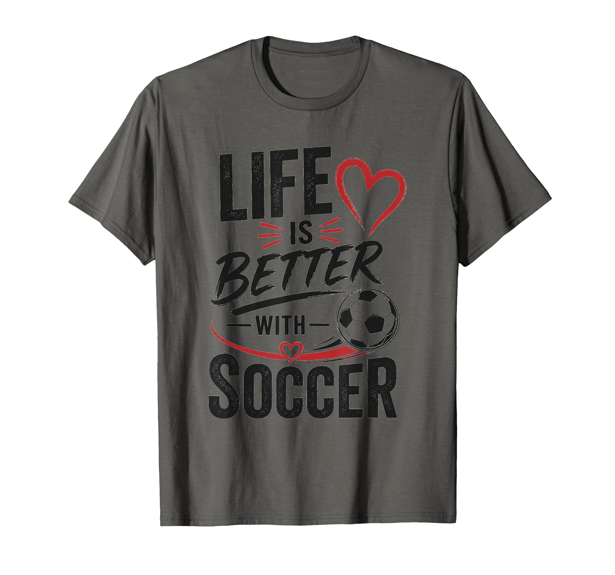 Football Collection Life Is Better T-Shirt - Custom Art Print Men Women