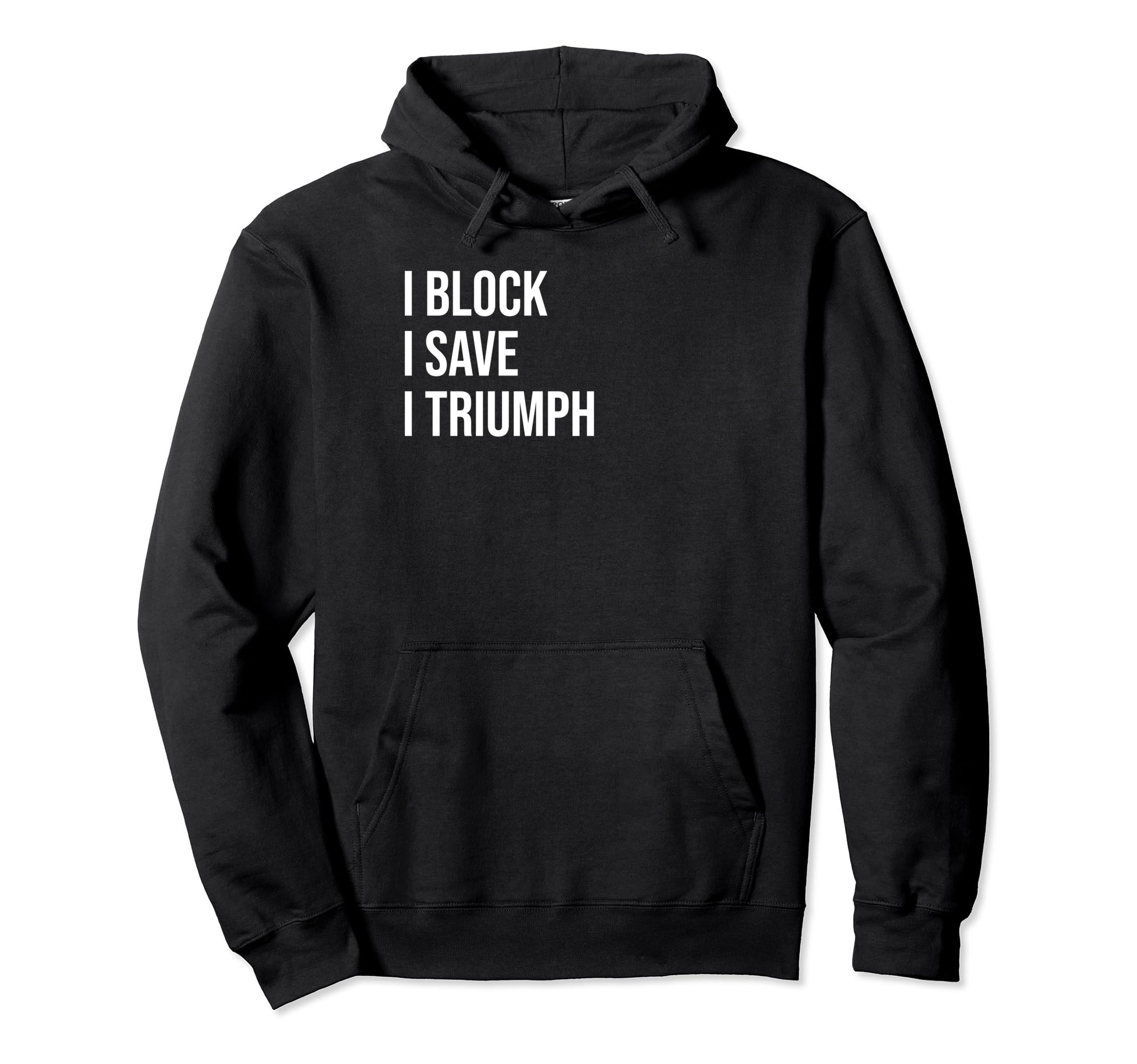 Hockey Goalkeeper Meme Hoodie - Streetwear Style for Adults