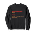 Powerchair Football Coach Sweatshirt - Aesthetic Graphic Men Women