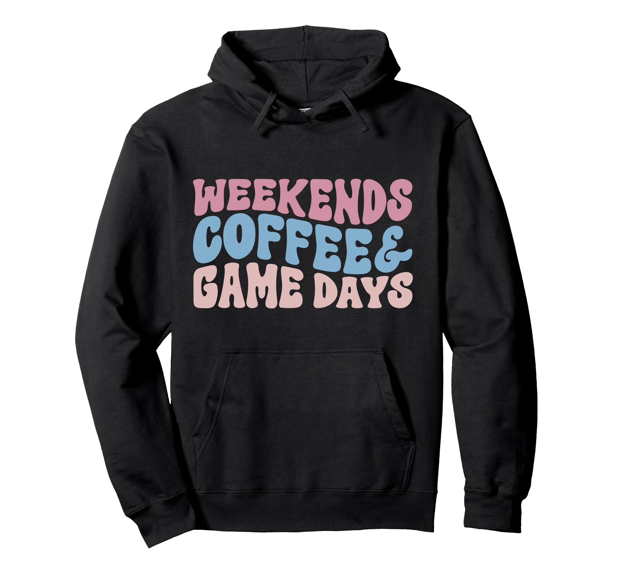 Weekends Coffees Game Days Football Hoodie - Aesthetic Graphic Men Women