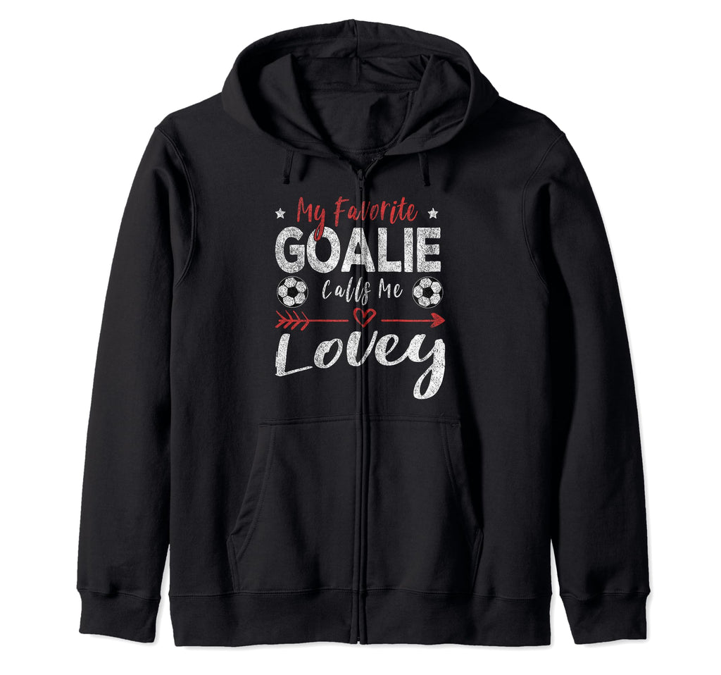 Funny Soccer Goalie Goalkeeper Mom Hoodie - Unique Graphic for Adults