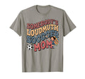 Somebodys Loudmouth Soccer Mom Soccer T-Shirt - Streetwear Style Unisex