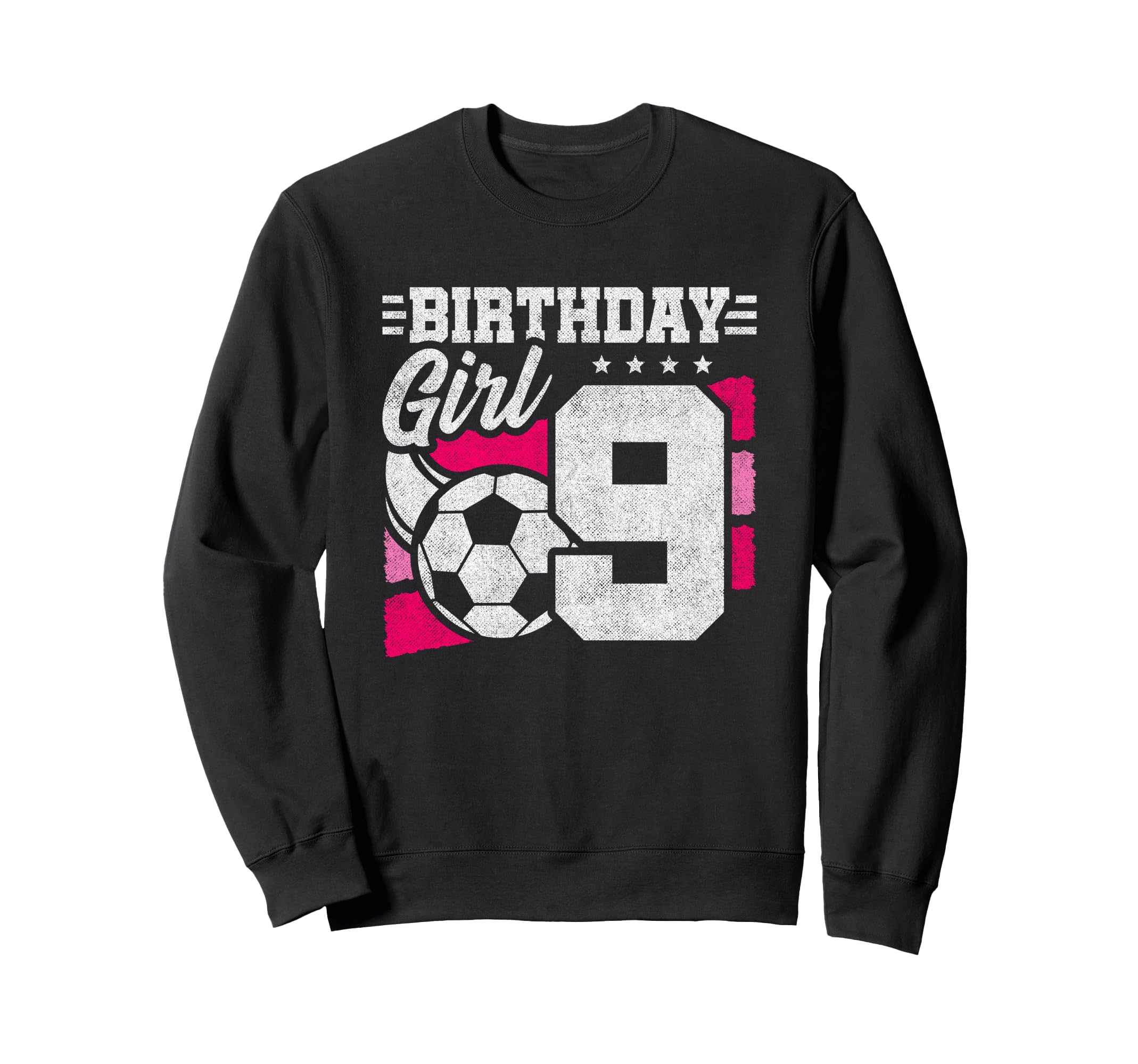 9 Year Old Soccer Birthday 9Th Sweatshirt - Graphic Print Men Women