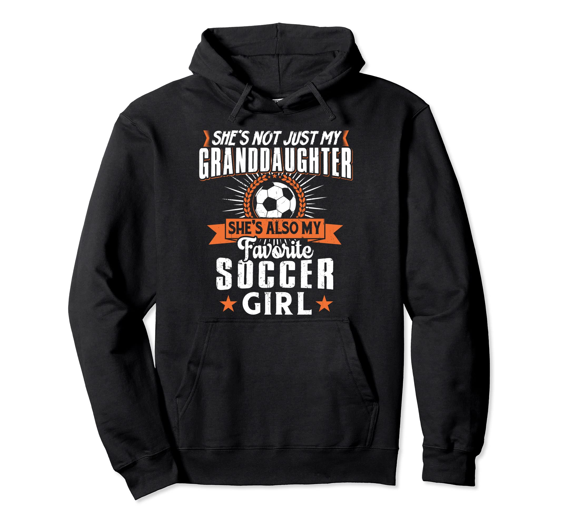 Shes Not Just My Granddaughter Shes Hoodie - Minimalist Print for Adults