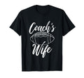 Football Coachs Wife Gift T-Shirt - Casual Everyday Wear Unisex