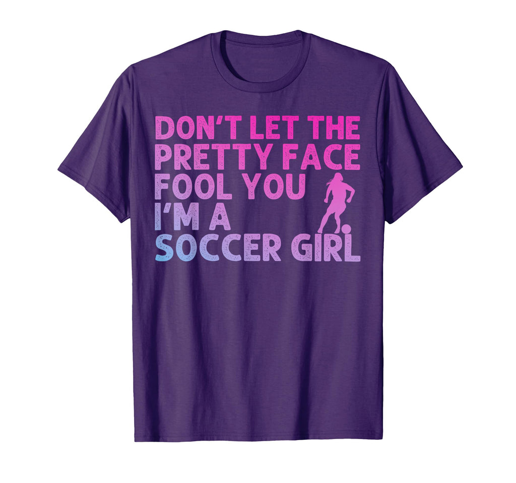 Funny Soccer Art Soccer Lover Soccer T-Shirt - Graphic Print Men Women