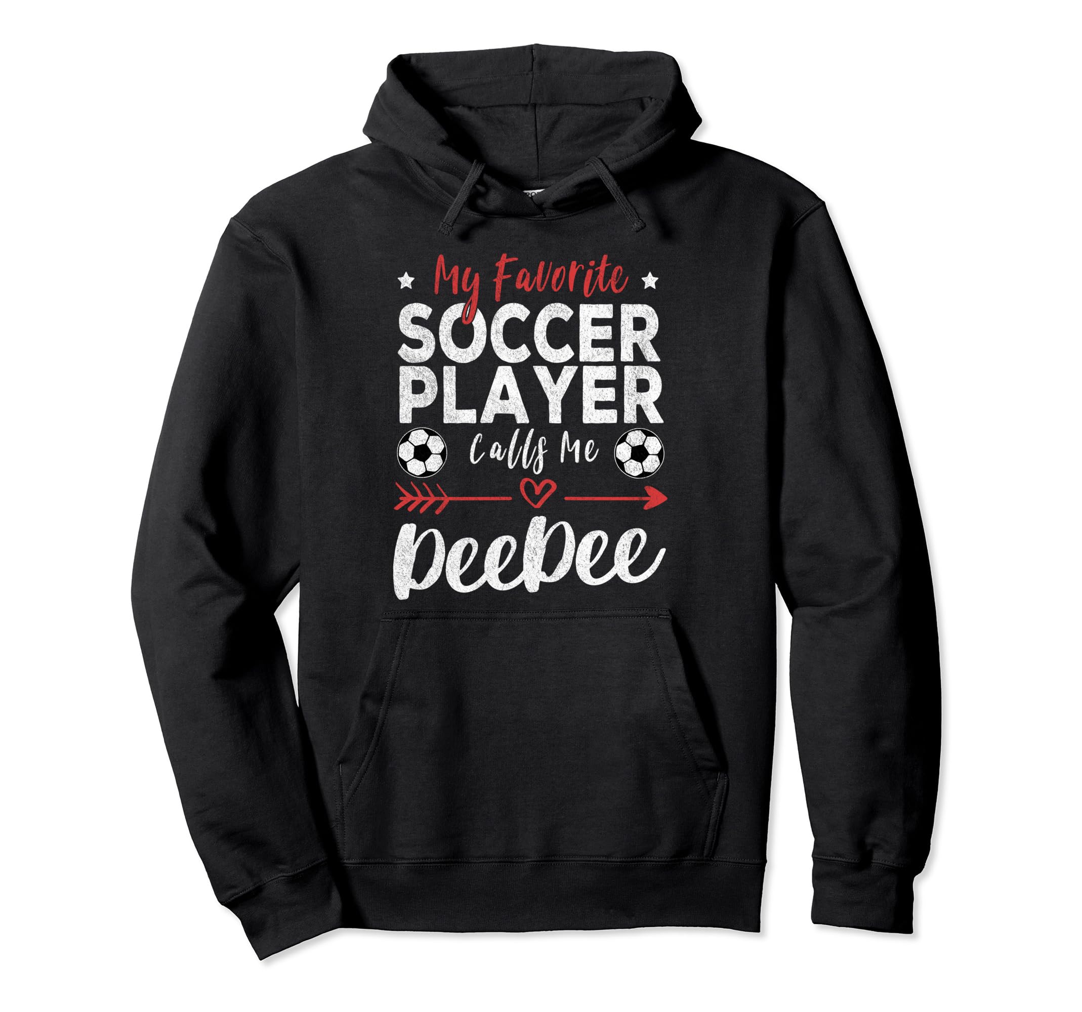 My Favorite Soccer Player Calls Me Deedee Hoodie - Minimalist Print Unisex