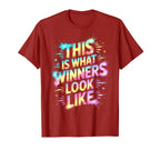 This Is What Winners Like Spirit Week T-Shirt - Minimalist Print Men Women