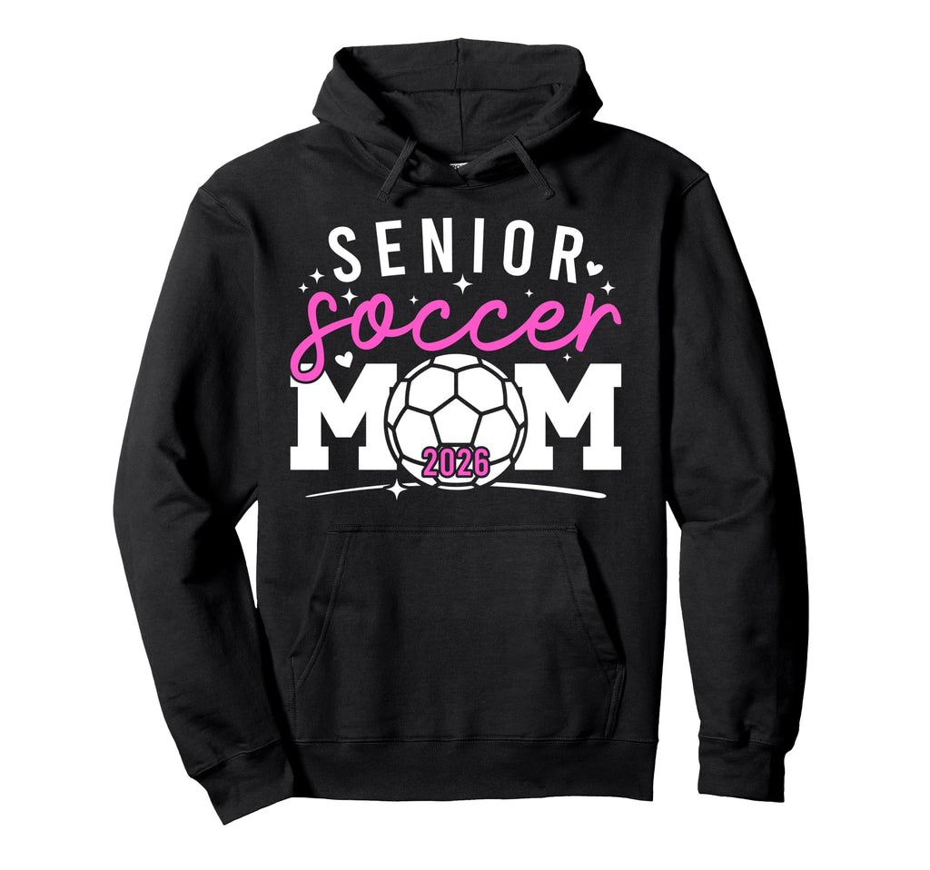Soccer Senior Mom Senior Soccer Player Mom Hoodie - Trendy Graphic Unisex