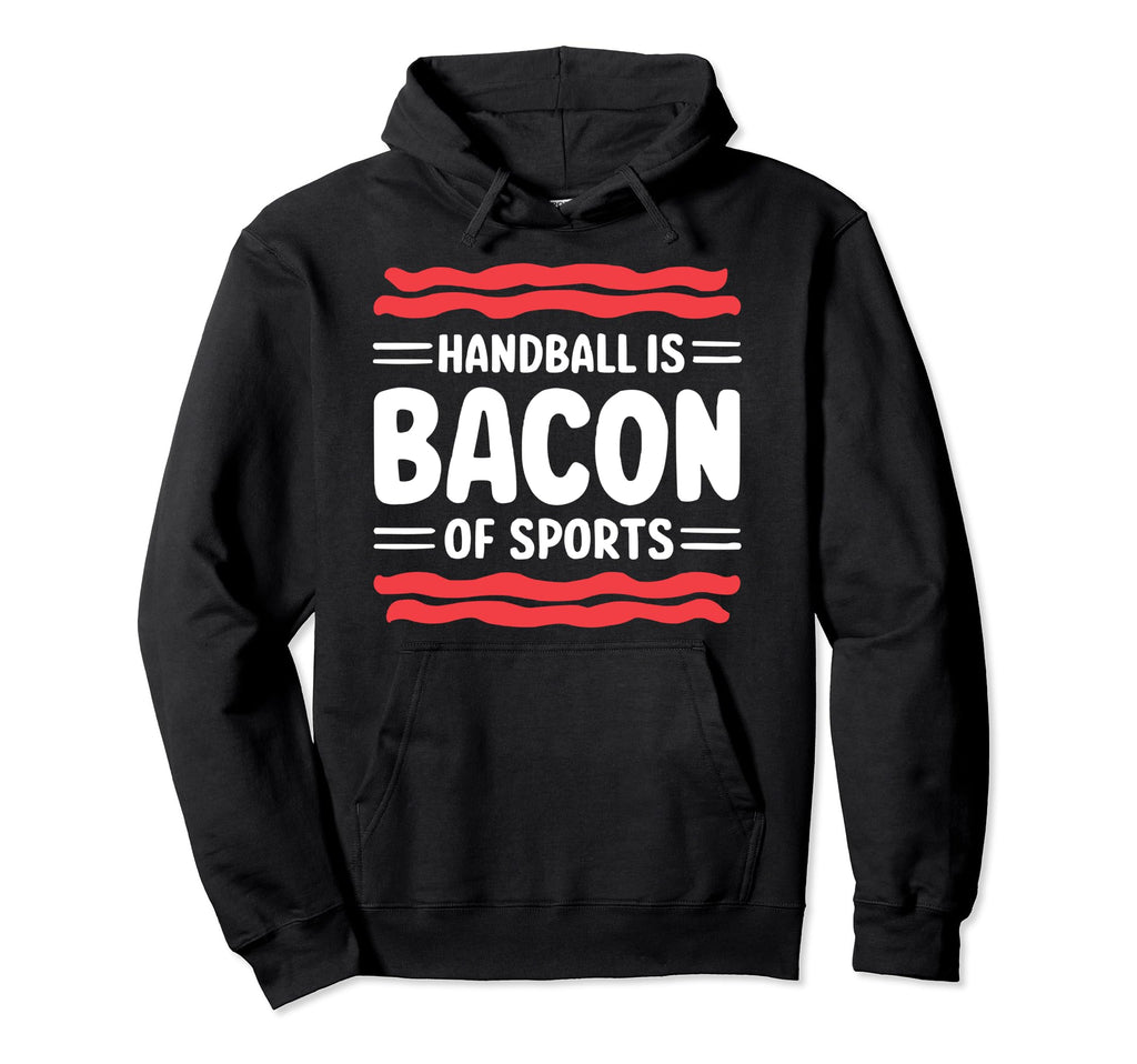 I Love Handball Player Sports Hoodie - Casual Everyday Wear for Adults