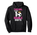 This Is Now 10 Double Digits Soccer Hoodie - Casual Everyday Wear Unisex