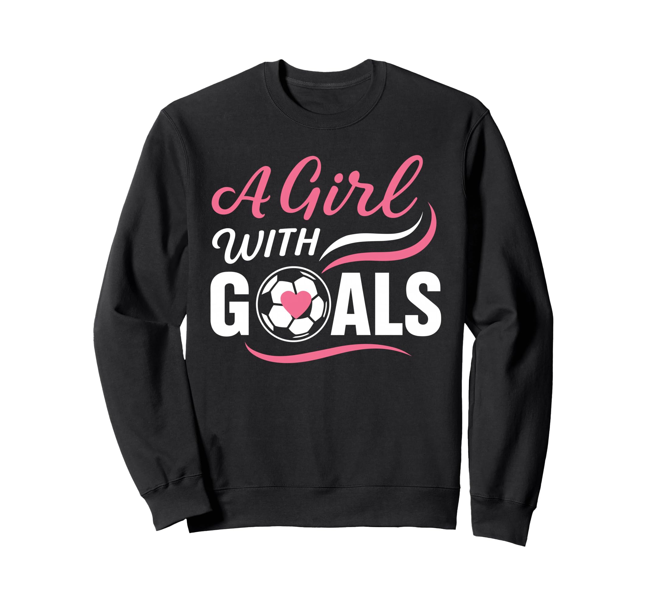 Soccer Player Goals Game Day Sweatshirt - Graphic Print Men Women