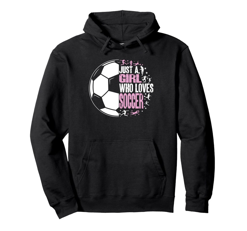 Funny Who Loves Soccer Hoodie - Novelty Apparel Men Women