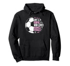 Funny Who Loves Soccer Hoodie - Novelty Apparel Men Women
