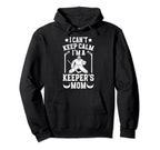 Im Hockey Keeper Mom Ice Hockey Hoodie - Aesthetic Graphic for Adults