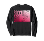 Soccer Funny Footballer Ball And Sweatshirt - Aesthetic Graphic for Adults