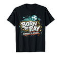 Born To Play Forced To Study T-Shirt - Graphic Print for Adults