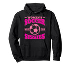Soccer Team Outfit Players Fans Womens Hoodie - Custom Art Print Unisex